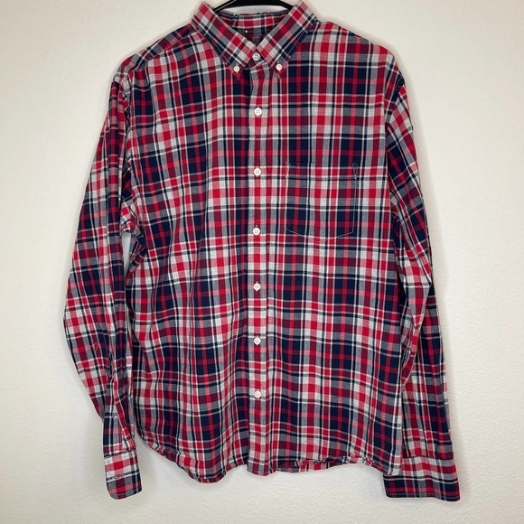 Old Navy Checked Shirt Men Sz L slightly used - Picture 1 of 7